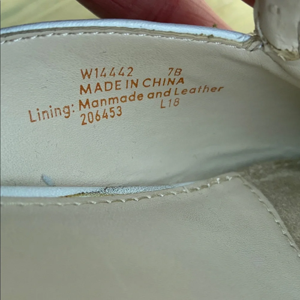 Cole Haan Women's Ivory Woven Clogs - Picture 4 of 5